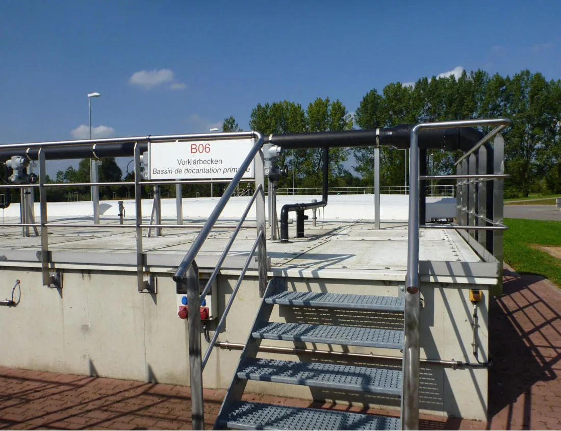Photo - Photos de la station d'épuration Peppange
