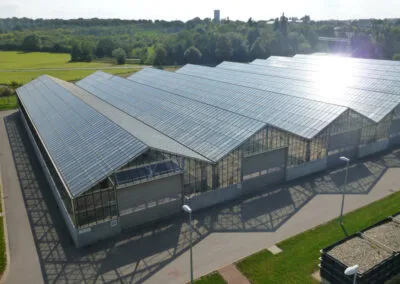 halles de la sêchoirs solaire